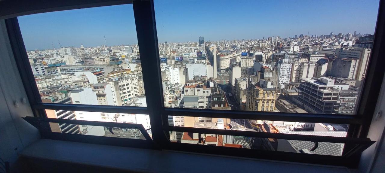 Que Mejor Vista Del Obelisco Piso A La Calle Corrientes Buenos Aires Exterior photo